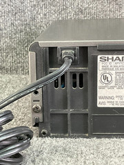 Sharp VHS HQ Video Cassette Recorder Player VC-A343U Gray Color