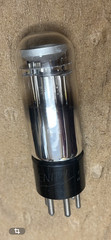 RARE* ZENITH ENGRAVED BASE 6T5 TUBE MAGIC EYE WORKS NICE TUBE CLEAN USA MADE 6U5