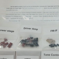 Sansui 5000 F-1040 Driver Board transistor capacitor diode transistor Kit