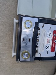 RCA Victor Model IYB-II 1950s “Jumbo” Cassette Tape Recorder Powers On
