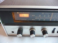 Kenwood TK-66 Vintage AM FM Stereo Receiver TK66 Audiophile Powers Up Untested