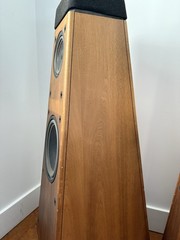 Epicure 3.0 Pyramid Speakers -3 Way – 10″ & 6″ Woofers Mid Century Modern Mcm