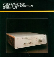 c1975 Phase Linear 1300 Noise Reduction System Series Two Dealer Brochure Audio