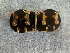 2 Roberts Light up 990 Akai M-7 reel reel tape recorder VU meters M-8 M-7 720