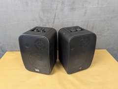 Vintage Zenith SpaceSound Speakers Pair CLV-A900R Adjustable Bass Mono Stereo