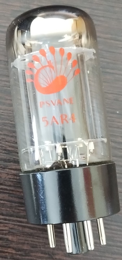 5AR4/GZ34 Psvane rectifier tube tested new black base