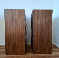 Vintage Fisher ST-920 3-Way Floor Speakers Pair 12” Woofer w/Grilles Tested