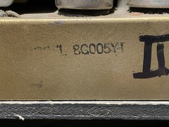 Vintage 1947 Zenith Transoceanic Clipper Radio Model 8G005 For Parts or Repair
