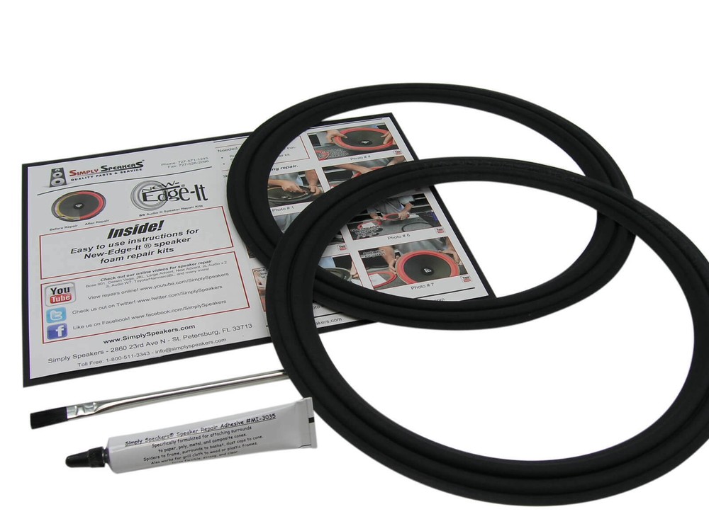 12″ JBL 2202 Cloth Edge Speaker Cone Repair Kit CLSK-JBLE120 (Pair)