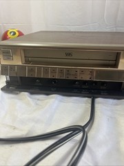 Vintage Wood Grain Zenith VR 3000 VCR Video Cassette Recorder Tested Works