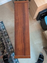Sony Beta-Max Tape Shelf Rare Vintage Wood. Great Condition.