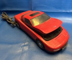Quantum International Red Sports Car VHS Tape Rewinder 5000 Lamborghini Style