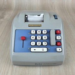 Untested Bohn Addmatic Mechanical Calculator Japan HTF Adding Machine *READ*