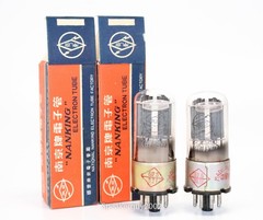 2X Nanking Metal Base 6H8C 6N8P 6SN7 Vacuum Tubes / KT11