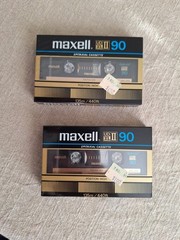 🌟VTG MAXELL UD XL II 90 Japan Type 2 Blank Cassette Tape Sealed~Lot of 2
