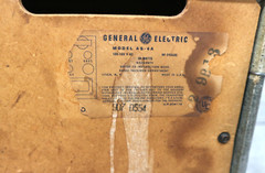 🌟 General Electric Model AS4A AC Operated 3 Tube Audio Amplifier WORKING 🌟