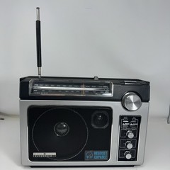 VINTAGE SUPERRADIOII GENERAL ELECTRIC 7-2885F GE LONG RANGE AM/FM TESTED WORKING