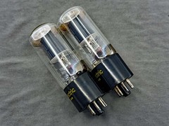 (2) Western Electric 375A Beam Power Tubes Matched Codes Exc Cond Tests NOS TV-7