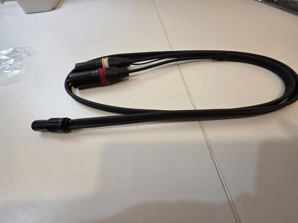 XLR Japanese made shielded 1m 3′ Balanced Tonearm Cable Japan OEM IT Industry