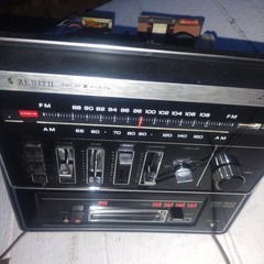 Vintage Zenith Allegro Solid State AM/FM 8-Track Player Recorder Stereo System 1