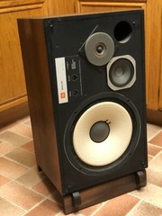 Custom Made Walnut Speaker Stands for JBL L100 Century Speakers Free Shipping!