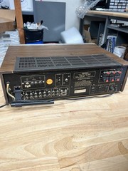 Onkyo TX-4500 Quartz Locked Stereo Receiver w/ Wood Case Made in Japan AS IS