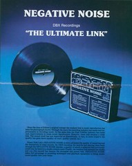 1970’s Direct Disk Lab Negative Noise DBX Recording System Album Record Brochure