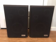 ZENITH Allegro 1000 Speaker Pair – TESTED Please Ask For Best Shipping Option