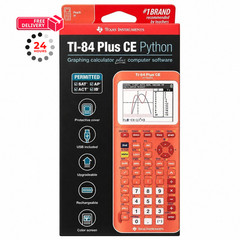 Texas Instruments TI-84 Plus CE Python Color Graphing Metallic coral