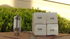 1U4 x4 Tubes Zenith Trans-oceanic 500/600 Series-Tested 90%+-Free Shipping