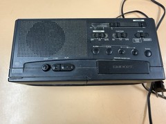 Emerson AK2756 AM FM Clock Radio Cassette Player Tested Working Vintage