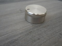 Two Piece Split Knob Assembly Knurled Edging Unknown Model