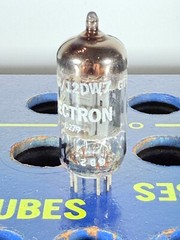 Mullard 12DW7 7247 Code: 6B2 B2F2 Label Selectron Tested Like NOS Tube