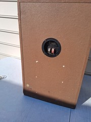 Vintage Kenwood KL-555D 100 W 3-Way 5 Speaker System w/Grills in Reflex Cabinets