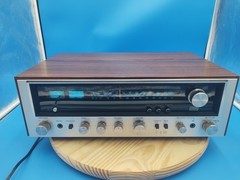 Sansui 5050 Vintage Stereo Receiver 30wpc Serviced Partial Recap LEDs