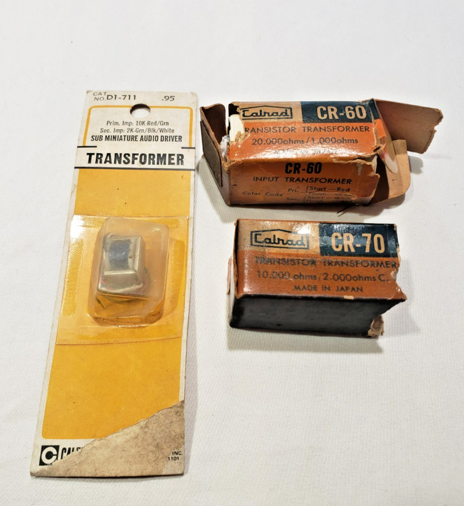 Calectro GC Electronics D1-711 TRANSFORMER .95 CR70 CR60 transistor calrad