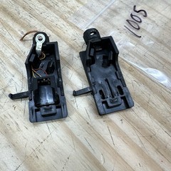 Unbranded Mystery Turntable Headshell W/ Sled Carrier (lot Of 2)