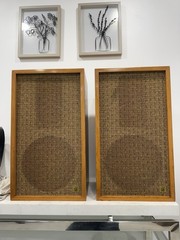 Vintage AR-2 Speakers Pair w/ Boxes + Harman Kardon TP-200 Tube Preamp