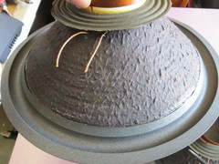 JBL L100T 2214-H 12″ ORIGINAL WOOFER CONES W NEW SURRONDS DATED 3/5/1987