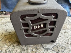 Vintage 1940s Bell & Howell Speaker With Cabinet 17”x16”x 10”1/2″ Speaker 12″