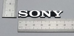 SONY KV-30HS420 Badge Logo Emblem Label Custom Incised Acrylic With Adhesive