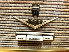 Vintage 1958 Grundig 2066 Tabletop Radio West Germany AM-FM-SW