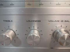 Yamaha CR-220 Natural Sound Stereo Receiver Vintage AM FM Tested Working
