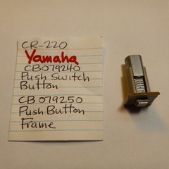 📈YAMAHA CB079240 👈 PUSH SWITCH ASSEMBLY 👇 CR-220 STEREO RECEIVER