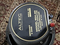 Altec Lansing 604-8G 15″ Coaxial Driver Pair