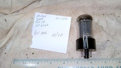 Mullard 5AR4 GZ34 Tube Double O f31 B9C Fat Base Tested TV-7/U NOS 1959