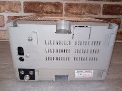 GE Spacemaker Color TV AM/FM Radio 7-7660A Portable 5′ Screen Vintage Working