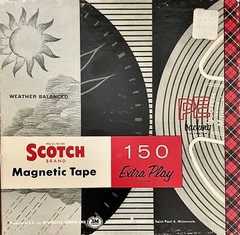 Scotch 150 Reel to Reel Recording Tape, LP, 7″ Reel, 1800 ft
