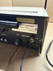 Sansui TU-555 AM/FM Solid State Stereo Tuner Vintage Works | Missing Knob
