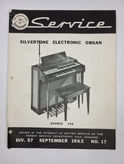 Sears Silvertone Electronic Organ Service Manual